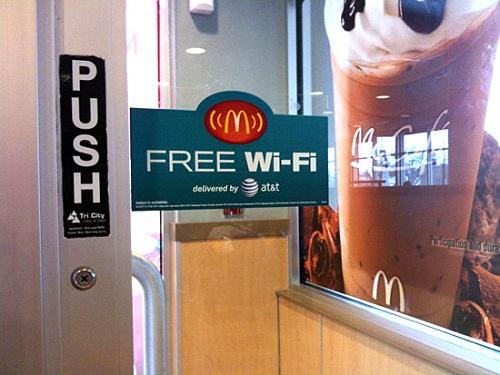 麦当劳对免费WiFi全面过滤 自动屏蔽色情内容